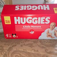 Pannolini Huggies taglia 4 (7-18 kg) 
