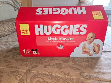 Pannolini Huggies taglia 4 (7-18 kg) 