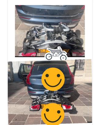 Porta bici volvo xv90- 3 bici