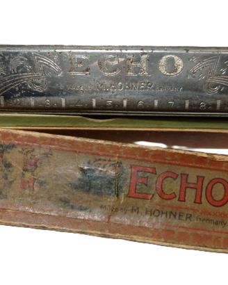 ARMONICA A BOCCA ECHO M. HOHNER GERMANY 1943 WW2