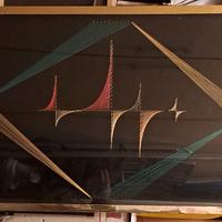 quadro astratto anni 70