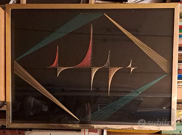 quadro astratto anni 70