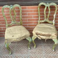 Due sedie Venezine del 700