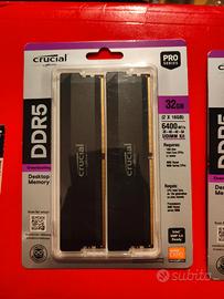 crucial 32GB DDR5 6400MT/s CL38