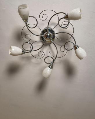 lampadario a sei luci