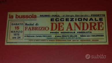 2xCD De André: LA BUSSOLA E STORIA DI UN IMPIEGATO