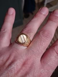 Anello d'oro 18 k 