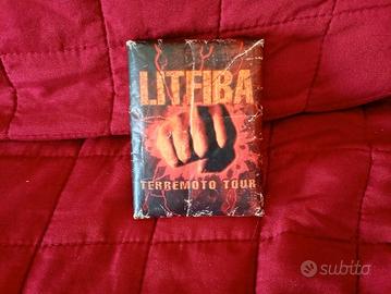 Raro gadget Fazzoletti Litfiba Terremoto Tour 1993