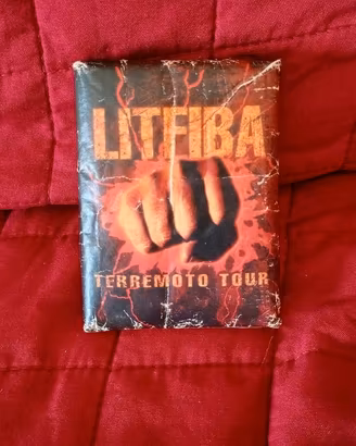 Raro gadget Fazzoletti Litfiba Terremoto Tour 1993