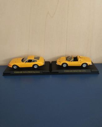 2 modellini Ferrari scala 1/43