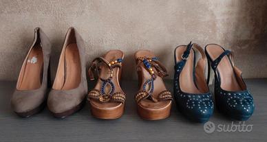 Scarpe con tacco 