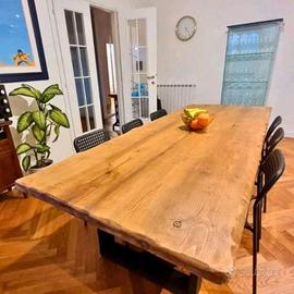 Tavolo da Pranzo in Legno Massello