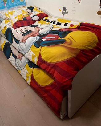 Letto singolo con letto estraibile
