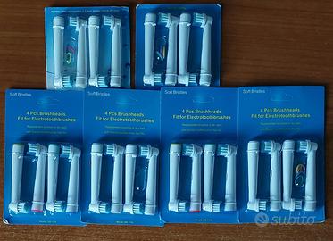 Testine Di Ricambio per Spazzolino Elettrico OralB
