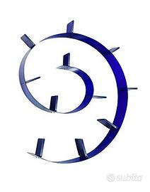 Kartell Bookworm, 11 reggilibri Blu cobalto pvc