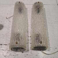 lampada Parete coppia murano stile barovier/venini