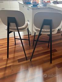 2 Sgabelli Pointhouse tortora