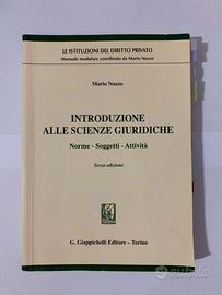 Introduzione alle scienze giuridiche - Mario Nuzzo