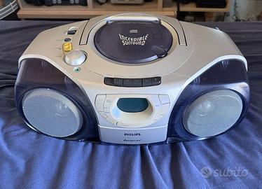 Philips Dynamax AZ2010 Cd Radio Cassette Player