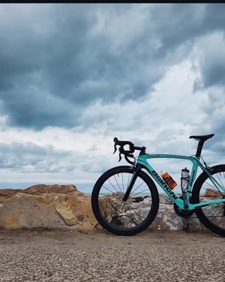 Bici da corsa in carbonio