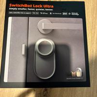 Serratura switchbot lock ultra argento