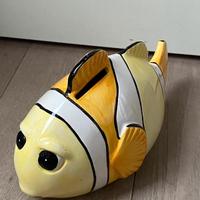 Salvadanaio pesce pagliaccio vintage in ceramica.