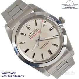 ROLEX Milgauss 1019 Silver tritium dial Full Set