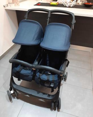 Passeggino gemellare peg perego
