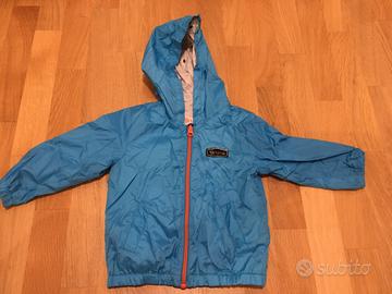 Giubbino impermeabile bambino 12 mesi