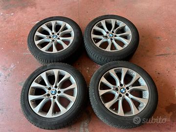 4 X Cerchi + Gomme  «Run-Flat»  255/50/19 BMW X5