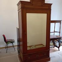Armadio antico stile Liberty fine '800