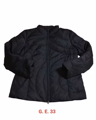 CARLA CARINI piumino giacca outdoor inverno nero M