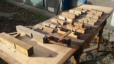 Pialle da falegname antiche serie completa