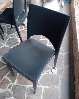 6 sedie da giardino