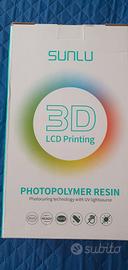 resina per stampanti