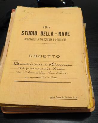 Archivio Studio Ing Della Nave Lucca 1900/30 kg 4