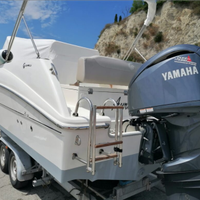 Barca a motore capelli cap 25 wa