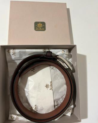 Cintura Alden Cordovan 8 Silver MB5918 Wide (38mm)