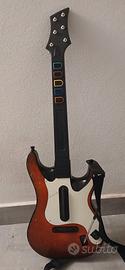chitarre ps2 e ps3 guitar hero e band hero