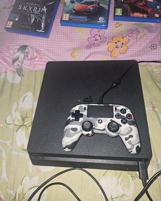 ps4 con tv monitor 
