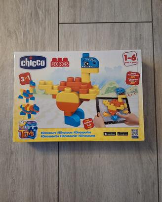 Gioco di costruzione Dinosauro Chicco 3 in 1