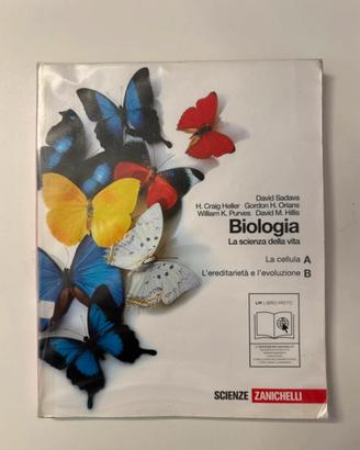 Libro scolastico “Biologia, la scienza della vita”