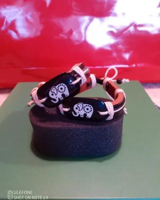 Coppia di braccialini portafortuna