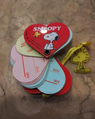 Snoopy mini rubrica 