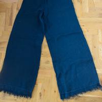 Pantaloni donna linoblu#originali King Kong# nuovi