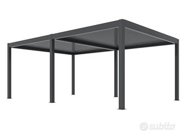 Pergola STYLISH PRO+ Grande 6x3m Tetto Manuale