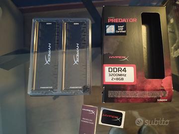 Kingstone Hyper x 16 gb 3200hz ddr3 ram