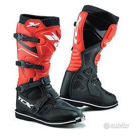Stivale Cross/Enduro TCX X-BLAST Black/Red