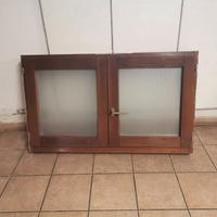 Coppia finestre legno