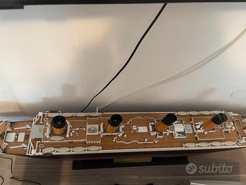 Modello titanic struttura in metallo l